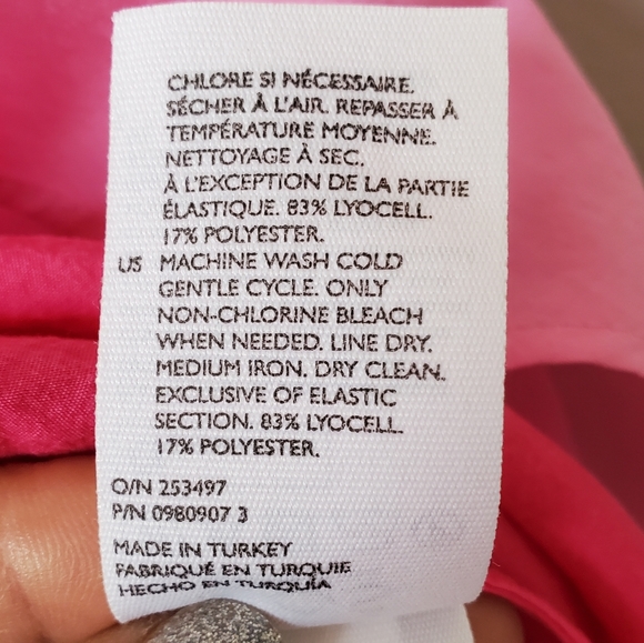 COS Tiered Vest Tunic Top in Pink - Picture 8 of 12